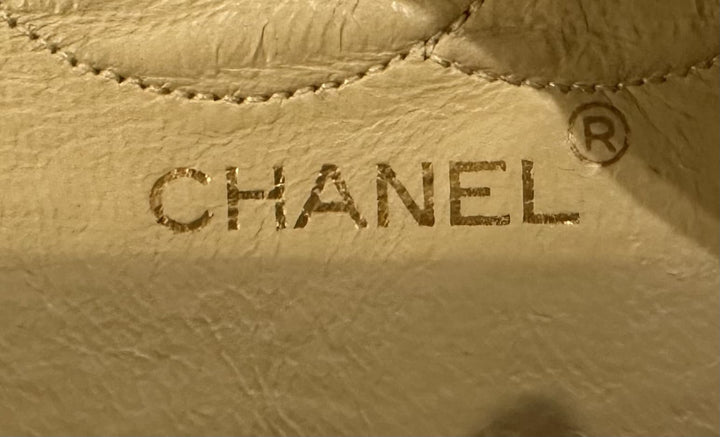 Chanel Medium Classic Flap Lambskin Beige - Revive