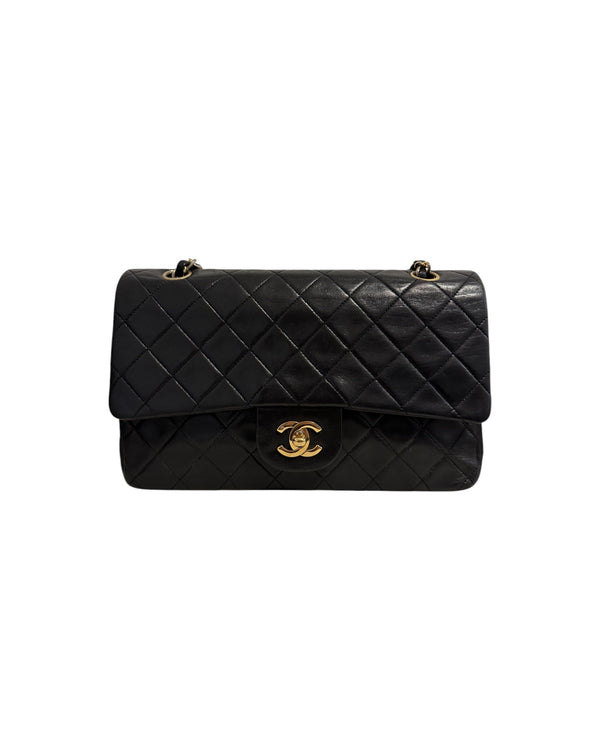 Chanel Medium Classic Flap Lambskin Black - Revive