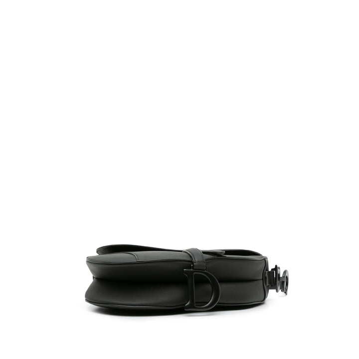 Christian Dior Black Ultra Matte Calfskin Saddle - Revive