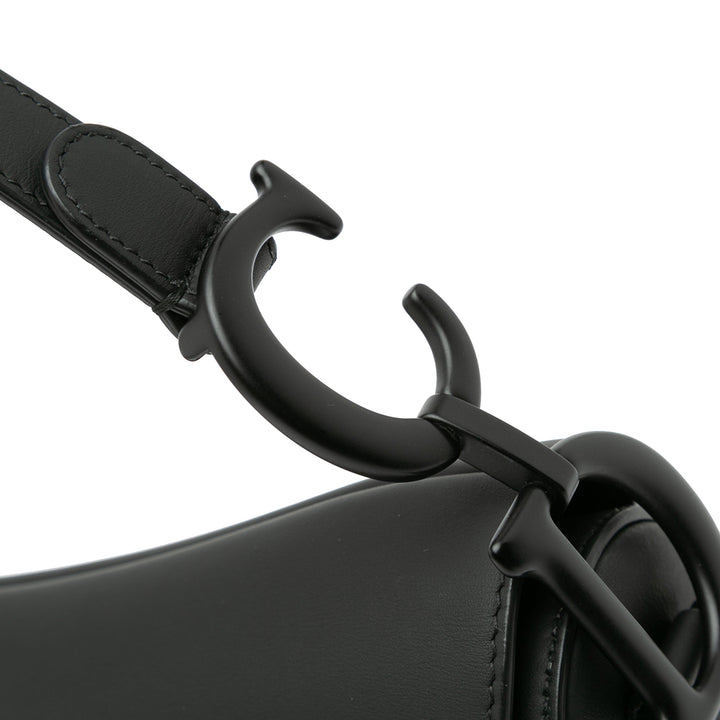 Christian Dior Black Ultra Matte Calfskin Saddle - Revive