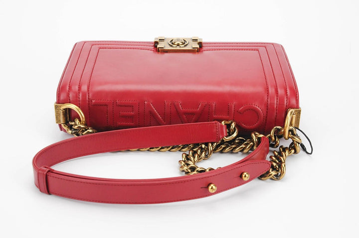 Chanel Boy Medium Red - Revive