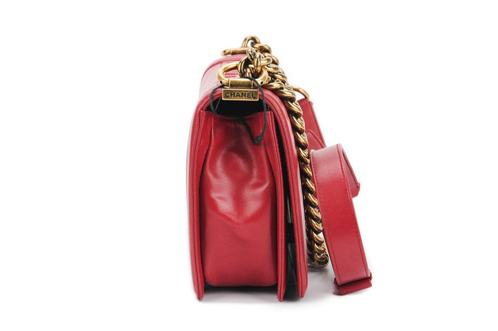 Chanel Boy Medium Red - Revive